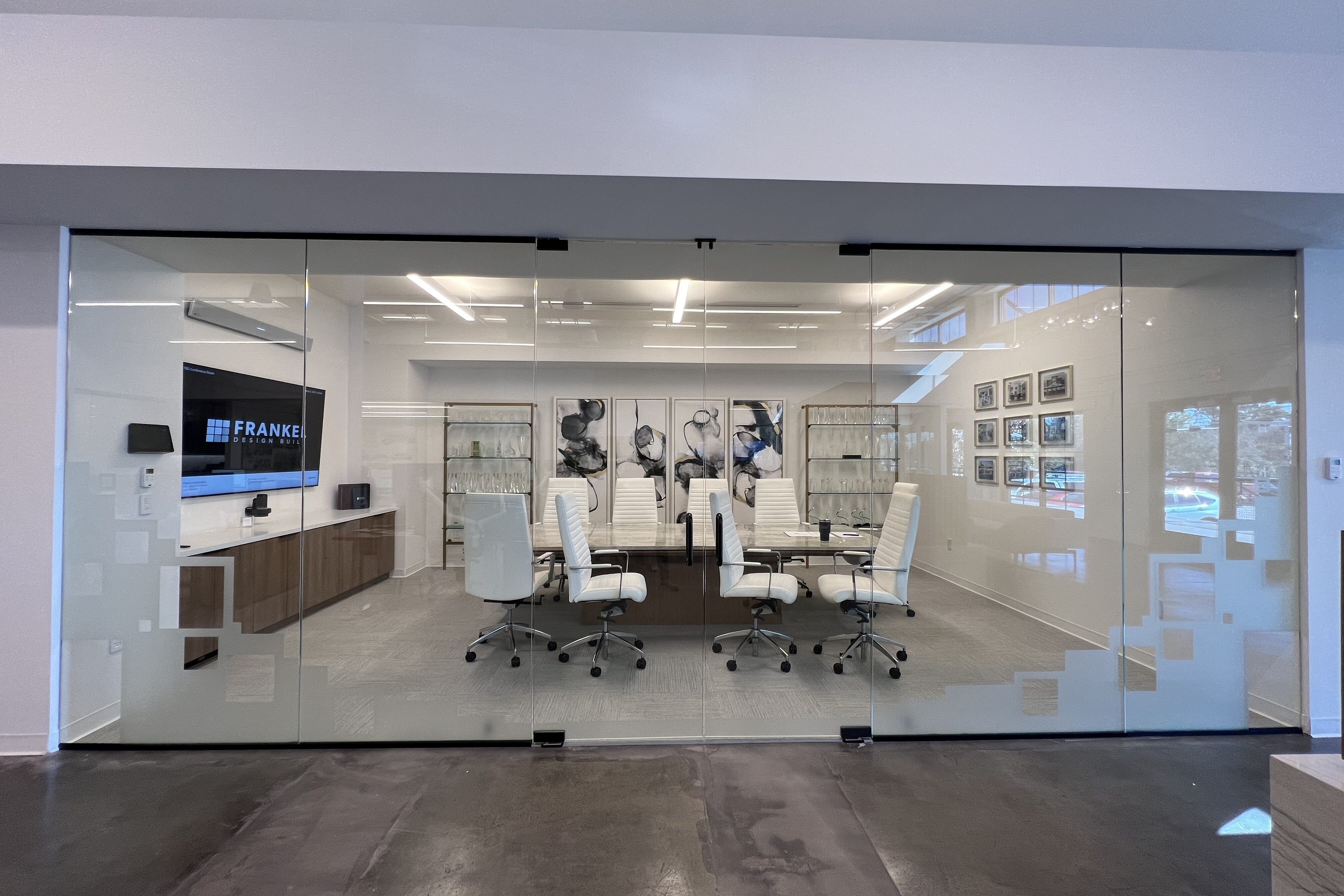 Change Your Corporate Aesthetics with Frosted Film!
