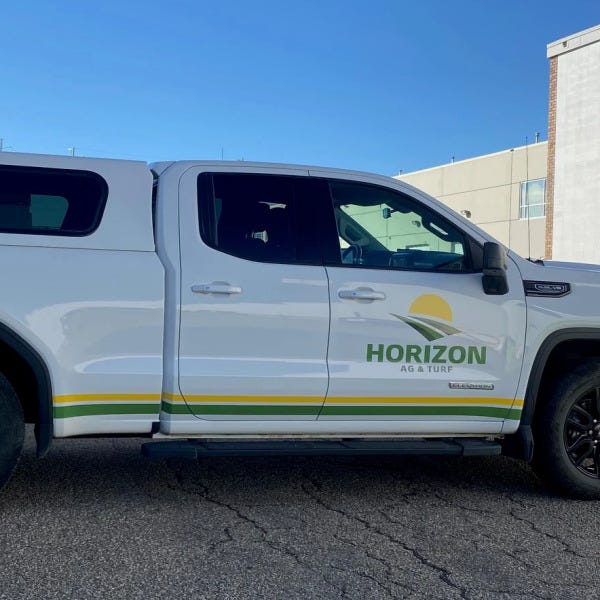 Vehicle Graphics for Horizon Ag & Turf in Edmonton, AB