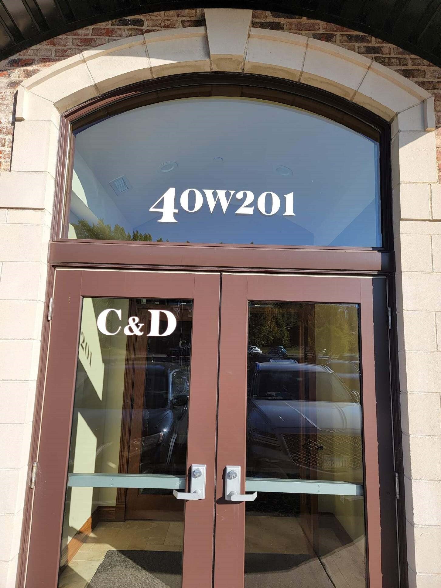 Custom Vinyl letters and numbers