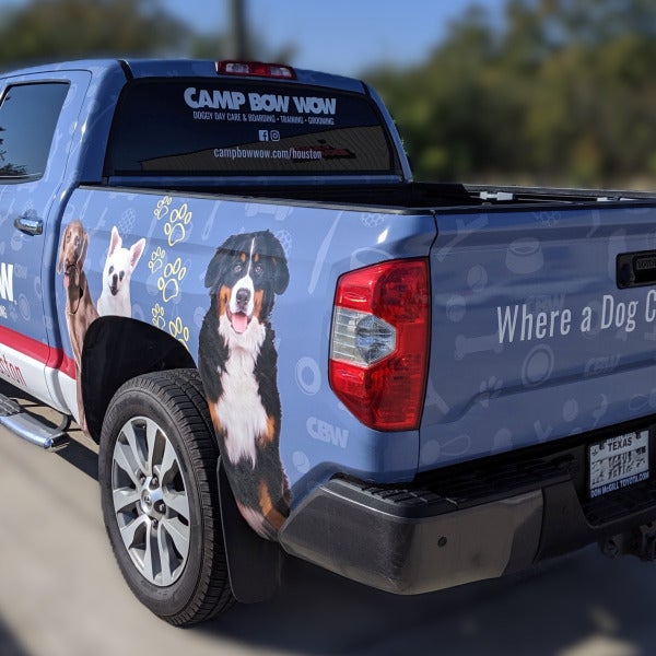 Vehicle Wrap for Advertisement in Houston Traffic?