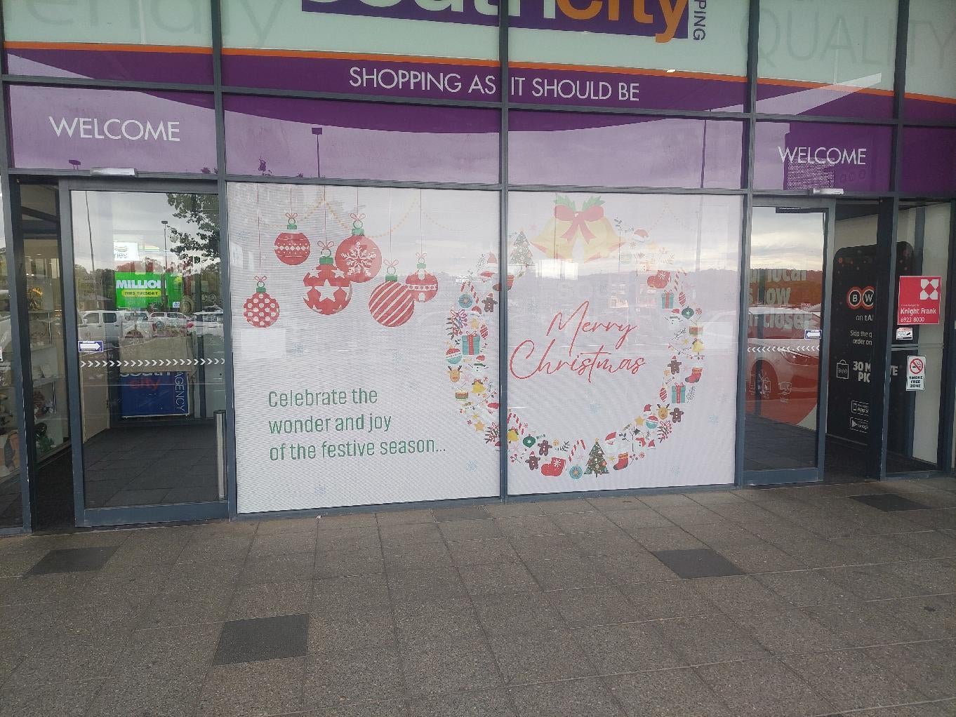 Christmas windows