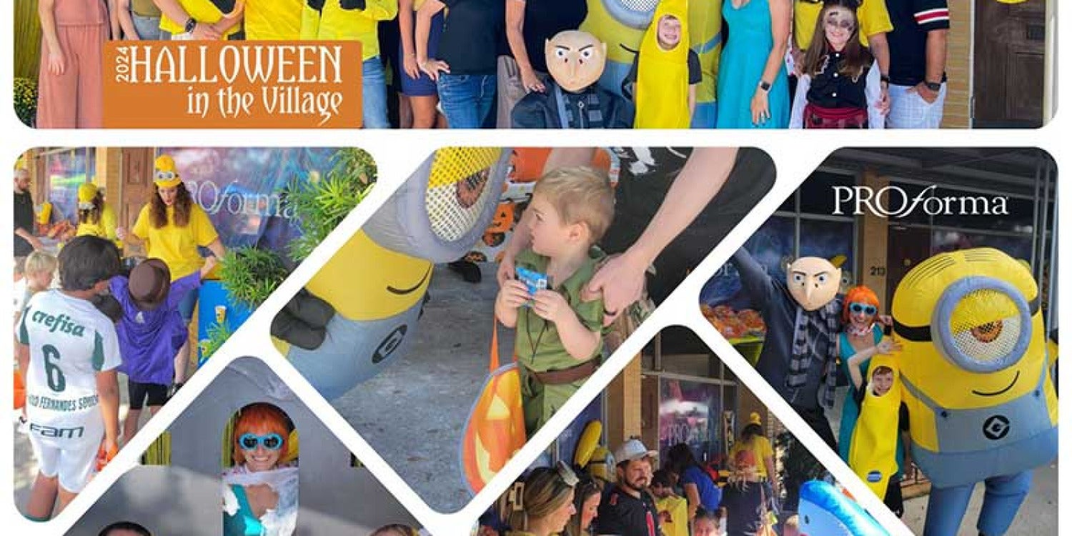 Proforma Casts Spell of Community Spirit at Halloween in the Village Event