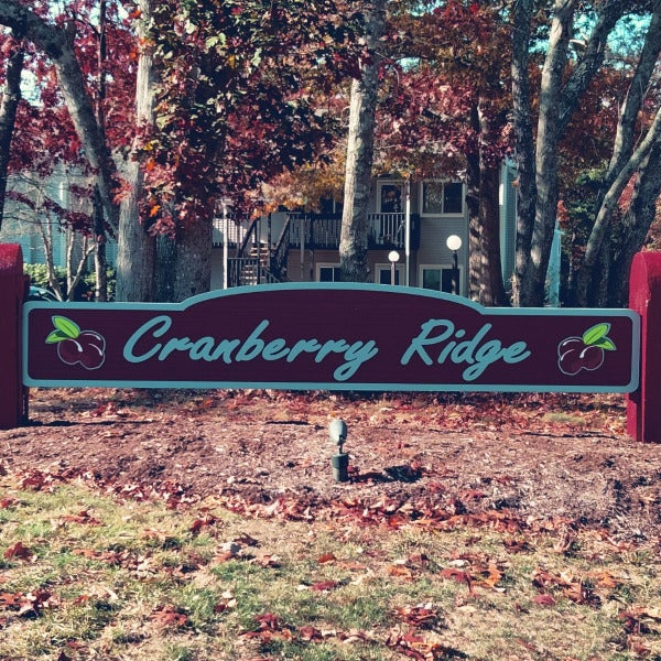 Cranberry Ridge Street Sign