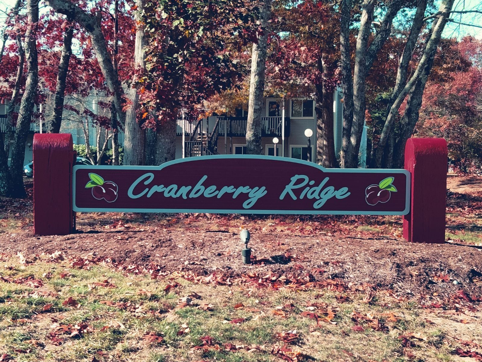 Cranberry Ridge Street Sign