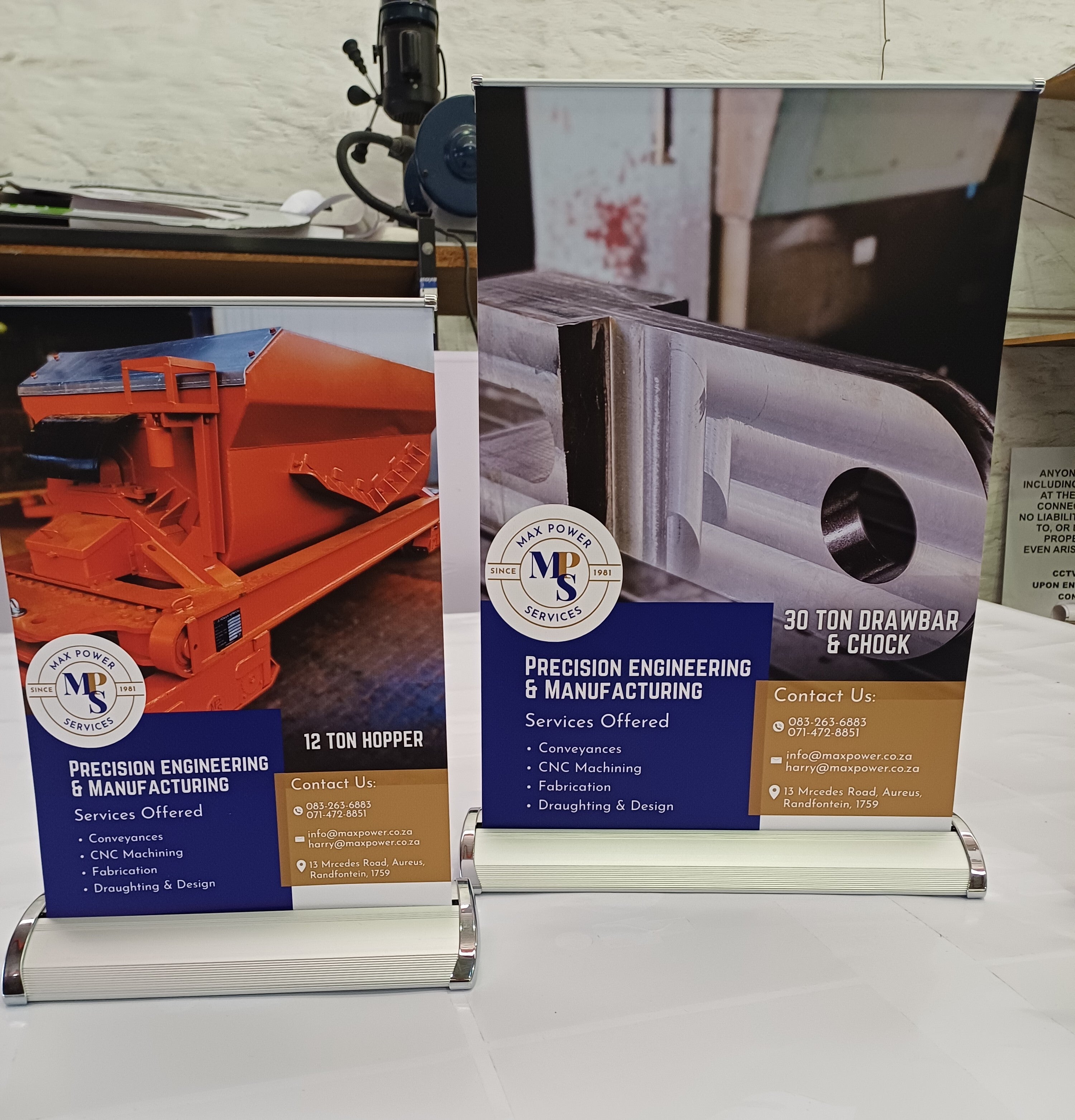 Pull up banners