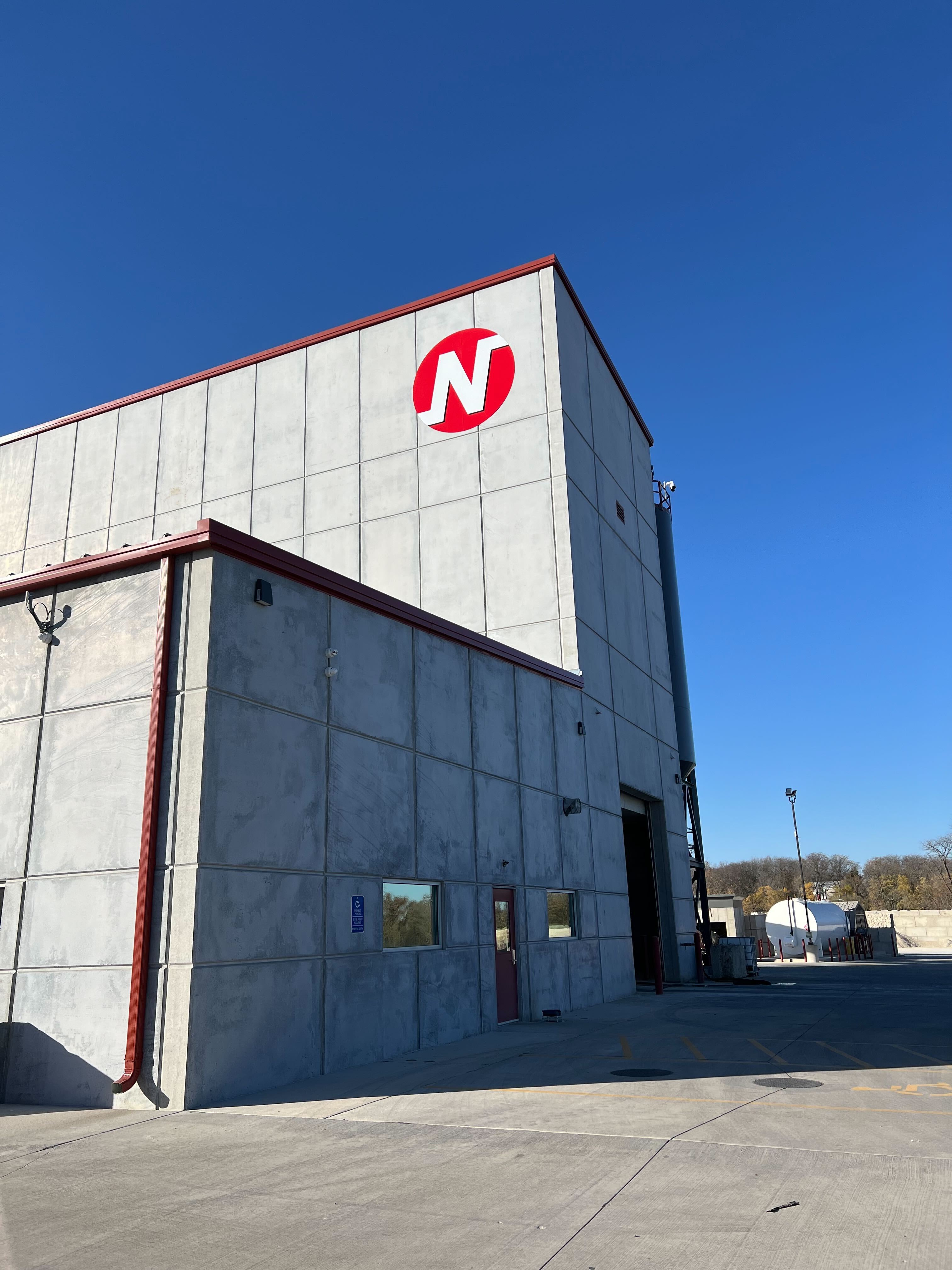 Norwalk Ready Mix Concrete Signs for New Location in DeSoto, Iowa