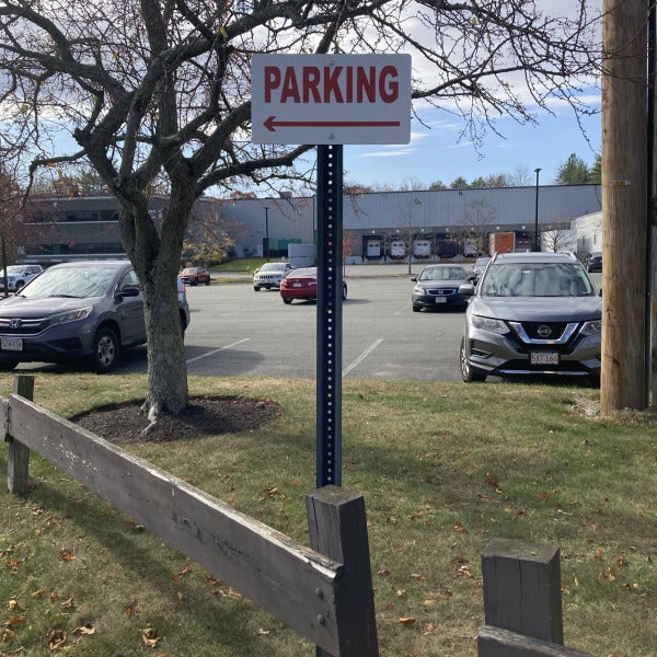 A few new parking signs = teach rebel cars who is boss