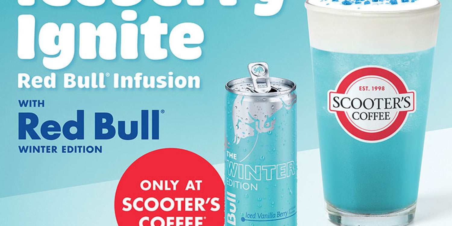 Scooter's Coffee and Red Bull Join Forces to Fuel Up Your Day with Electrifying New Offerings