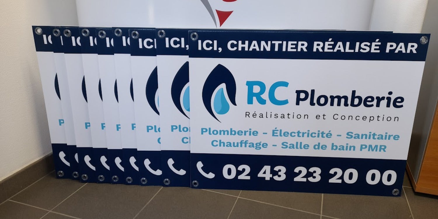 Panneaux de chantier