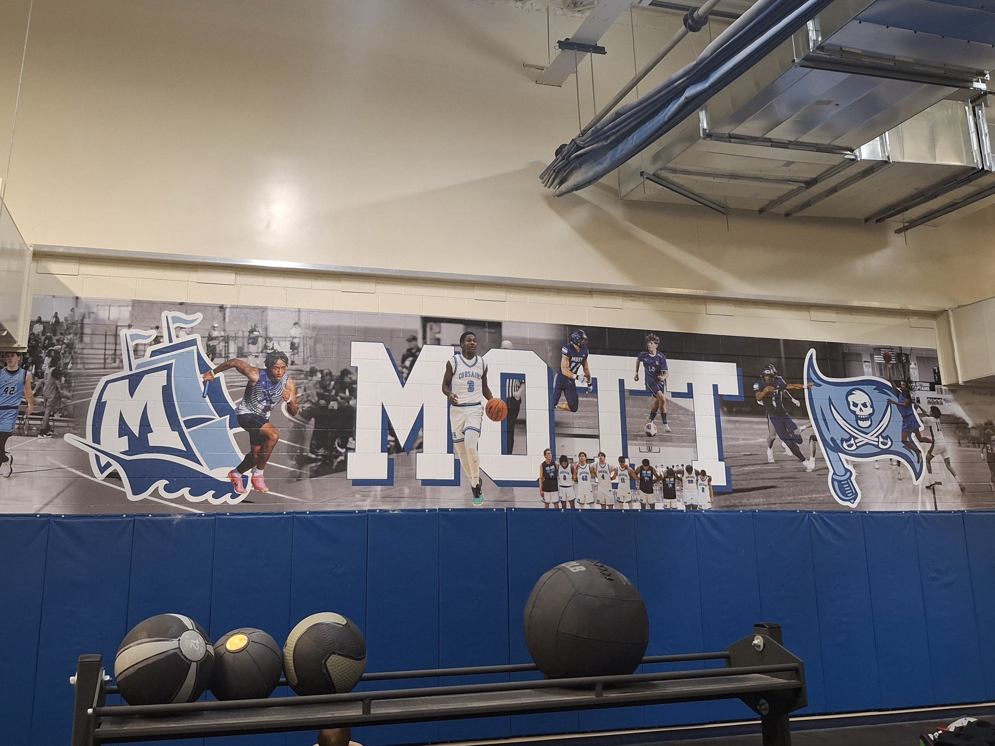 Waterford Mott Weight Room Wall Wrap