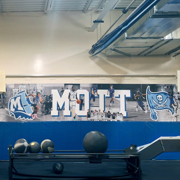 Waterford Mott Weight Room Wall Wrap