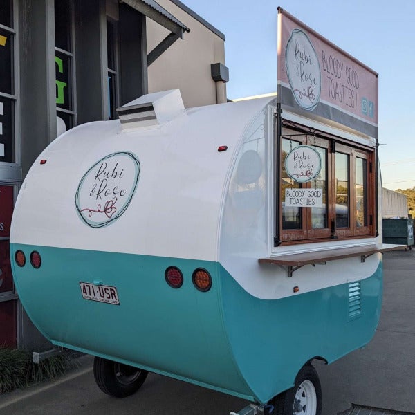 Rubi & Rose Food Van Signage