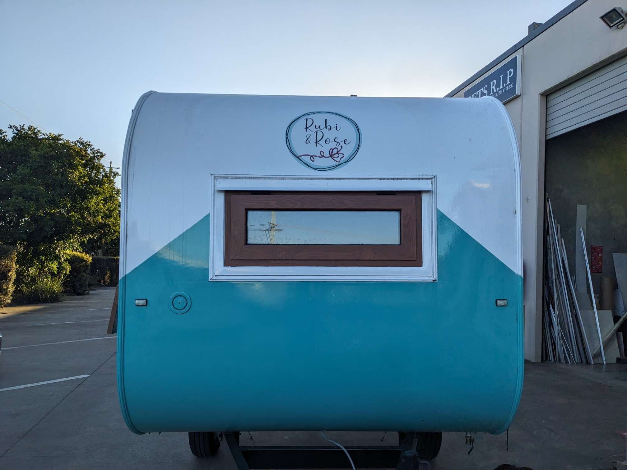 Rubi & Rose Food Van Signage