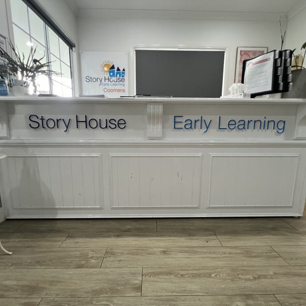 Early learning centre new signage works