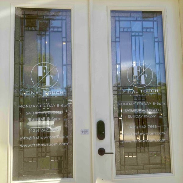 Brand Building Begins with their FT Showroom - Bellevue, WA