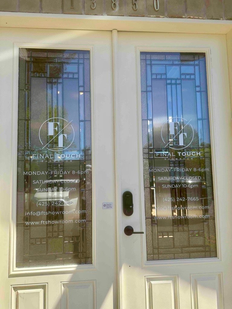 Brand Building Begins with their FT Showroom - Bellevue, WA