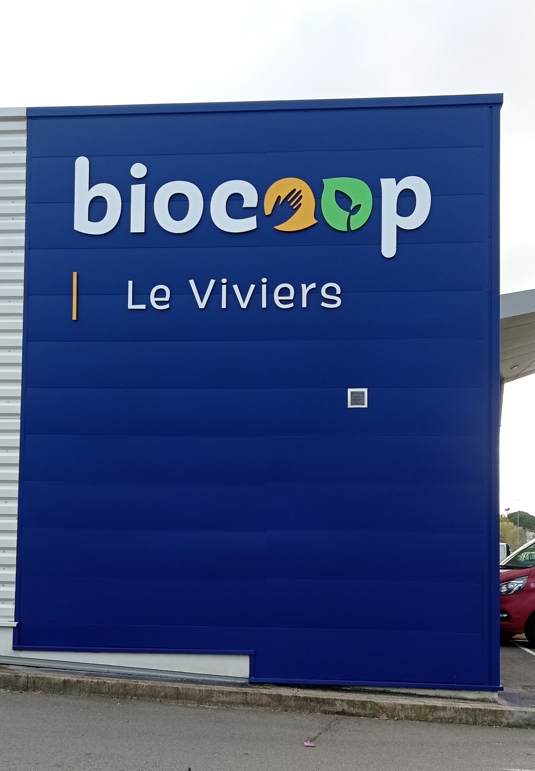 ENSEIGNE LUMINEUSE - BIOCOOP MAGASIN BIOJACOU