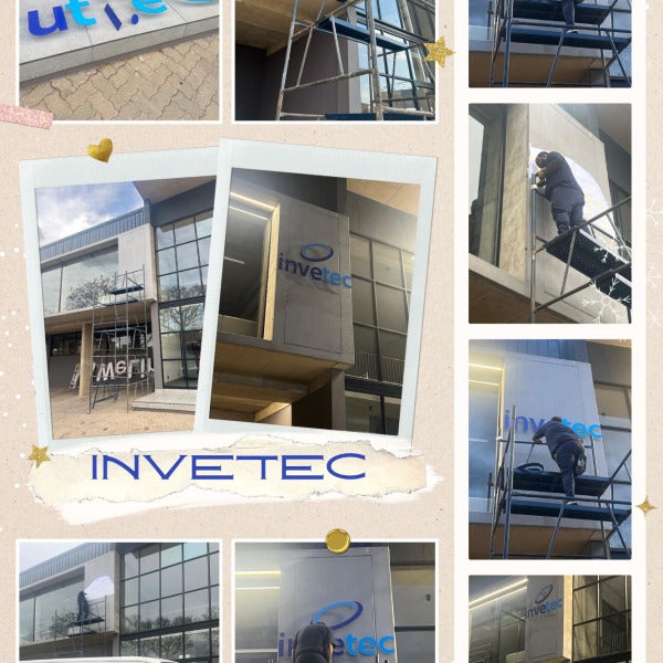 Building Signage Upgrade for Invetec!
