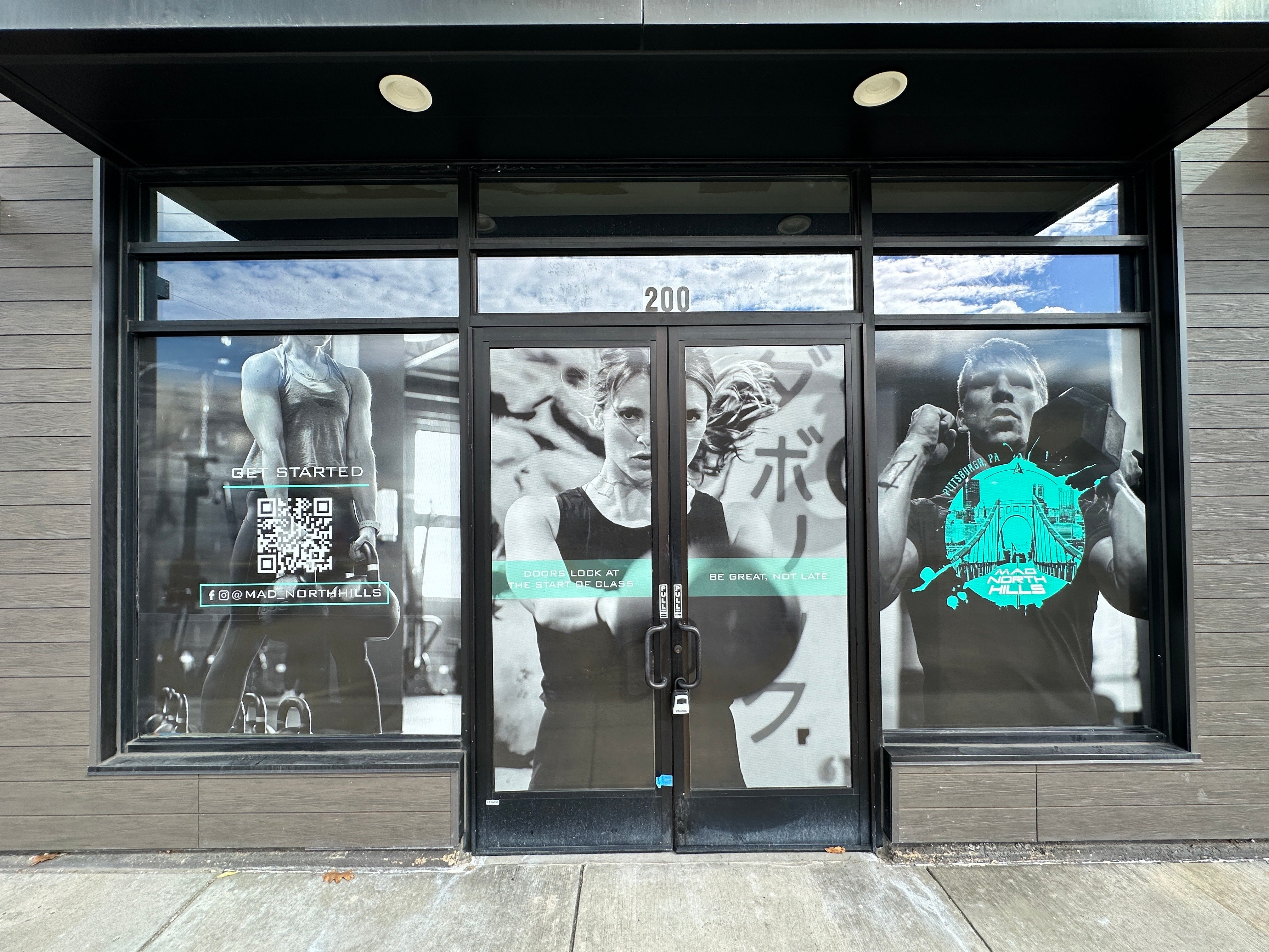 MADABOLIC Channel Letters & Window Perf in Wexford, PA!