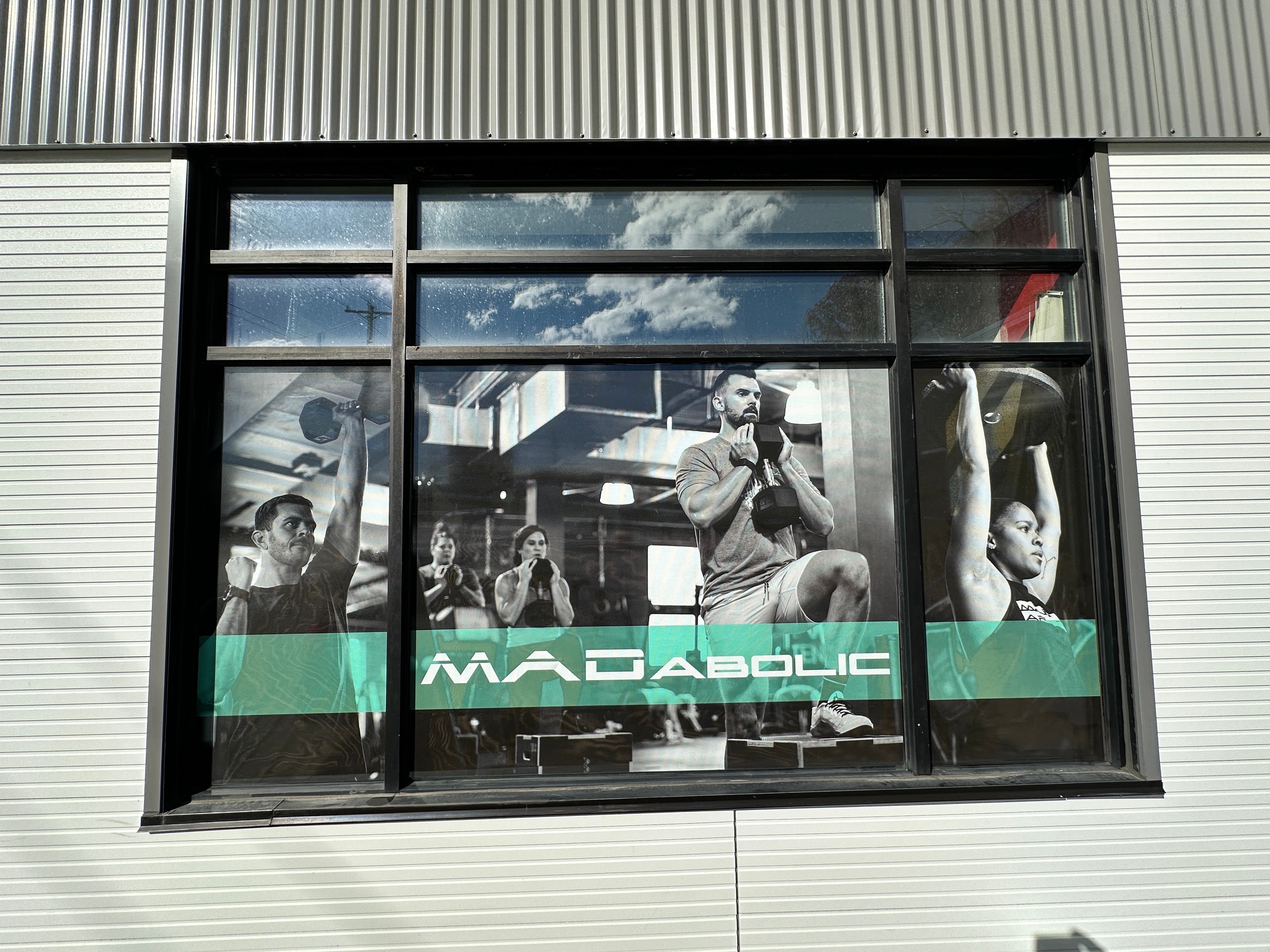 MADABOLIC Channel Letters & Window Perf in Wexford, PA!