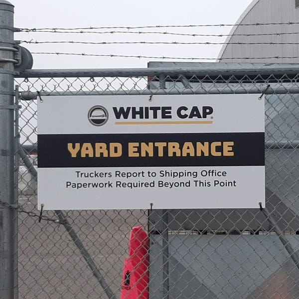 ACP Signage for White Cap in Edmonton, AB