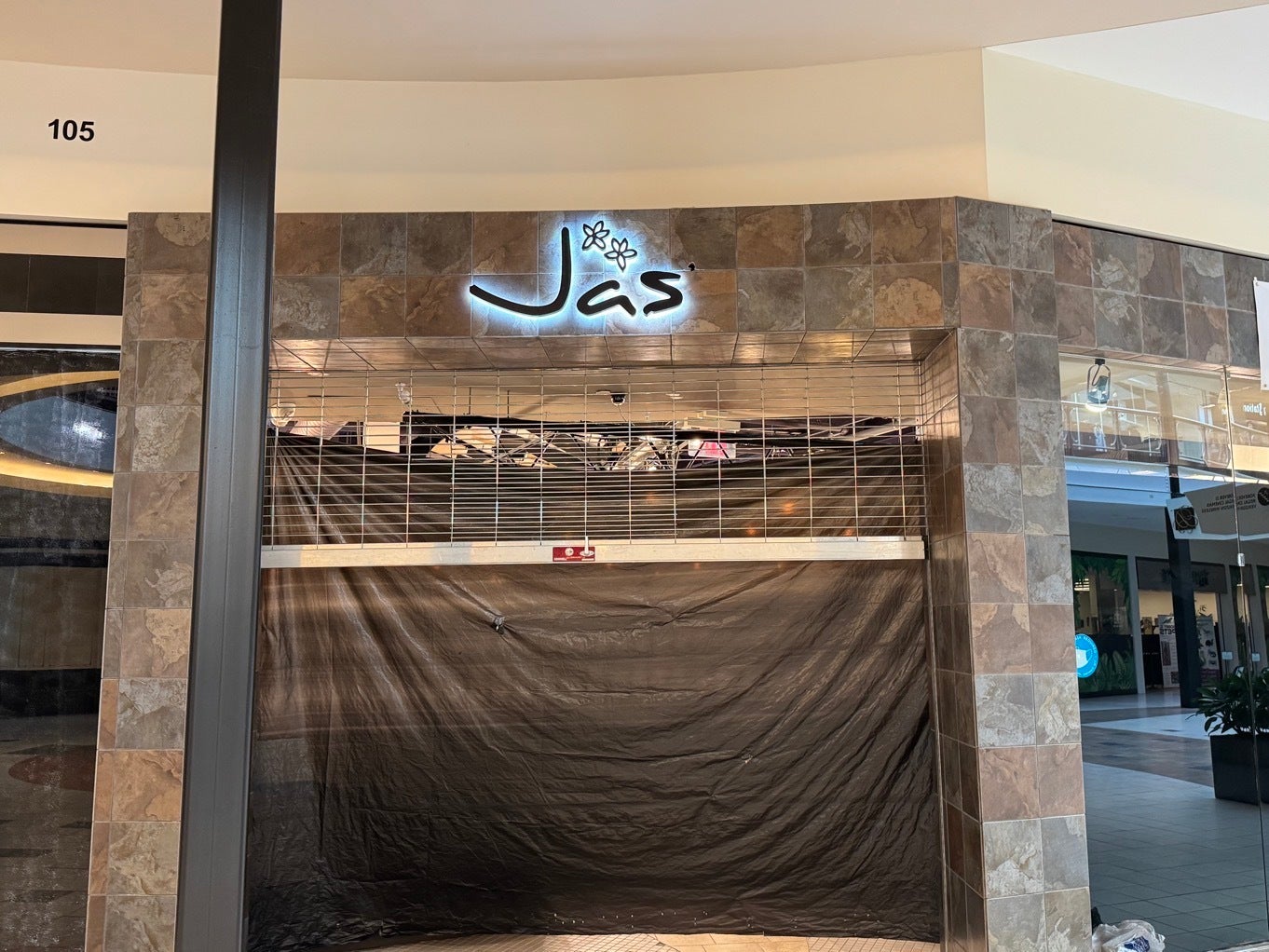 Shop with Jas Grand Opening: Signarama Tysons Installs Halo-Lit Stainless Steel Sign at Dulles Town Center
