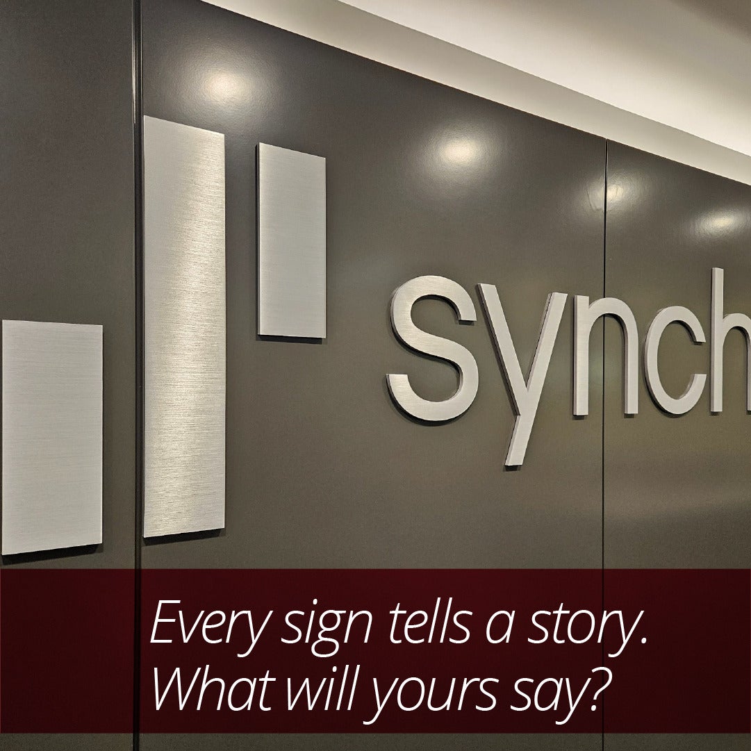 The Power of Custom Signage for Synchrony Stamford CT.