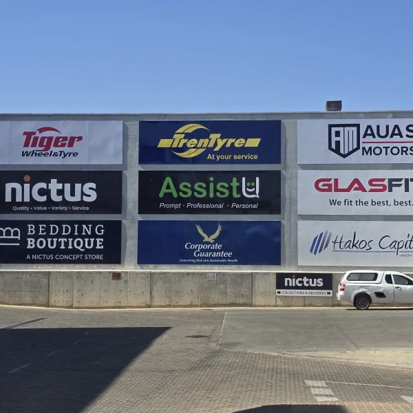Retail outdoor signage