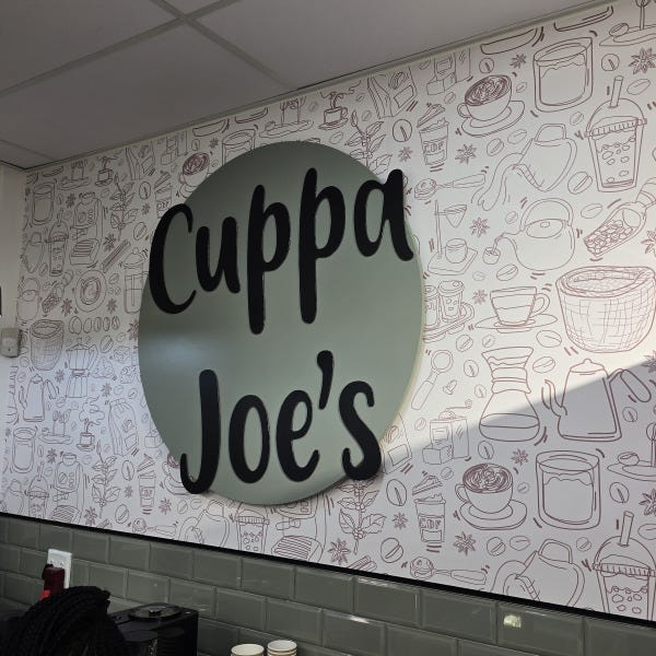 Restaurant signage