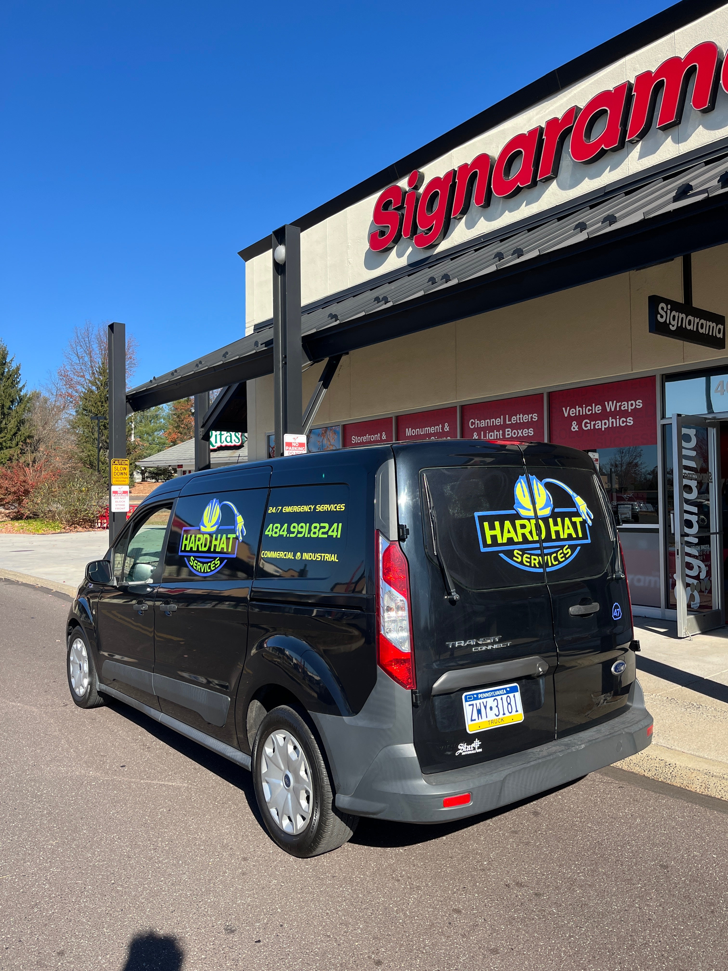 Hard Hat Services Vehicle Graphics in Pottstown, PA