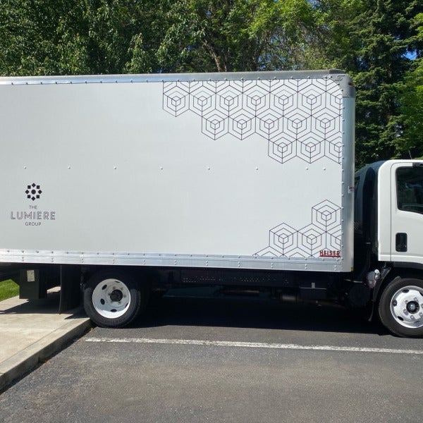 The Lumiere Group - Box Truck Graphics - Redmond, WA