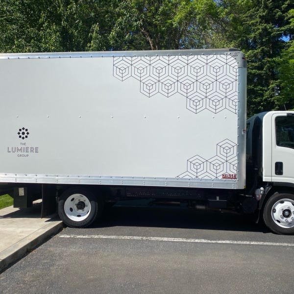 The Lumiere Group - Box Truck Graphics - Redmond, WA