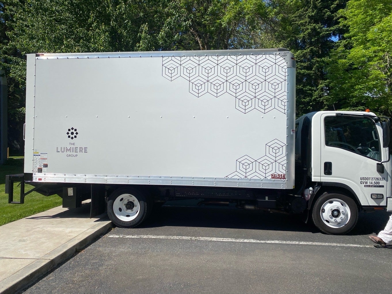 The Lumiere Group - Box Truck Graphics - Redmond, WA