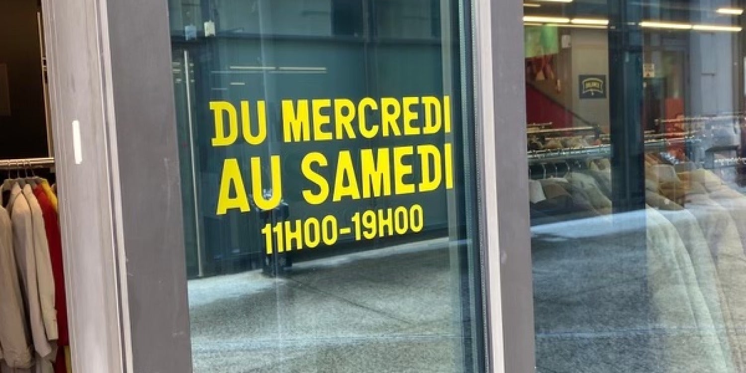 Vitrophanie & films adhésifs sur mesure pour vitrines