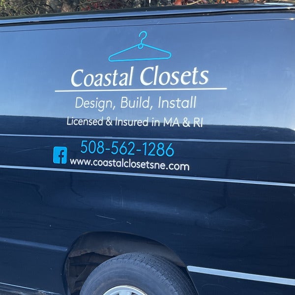 Coastal Closets Van Logo & Lettering