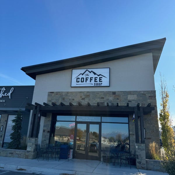 Directionals, Channel Letters, Permits, Pole Signs, Pylon, and Monument Signs • The Human Being in Riverton, Springville, and The Coffee Shop in American Fork • •