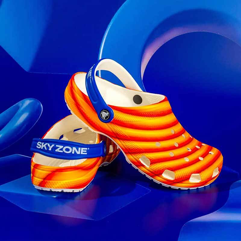 Sky Zone Launches Limited-Edition Crocs for Ultimate Bouncing Fashionistas