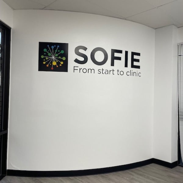 SOFIE wall graphic Signarama Liberty
