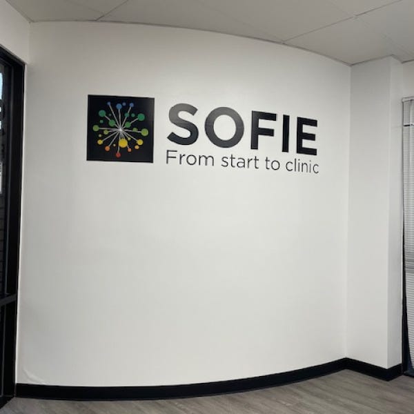 SOFIE wall graphic Signarama Liberty