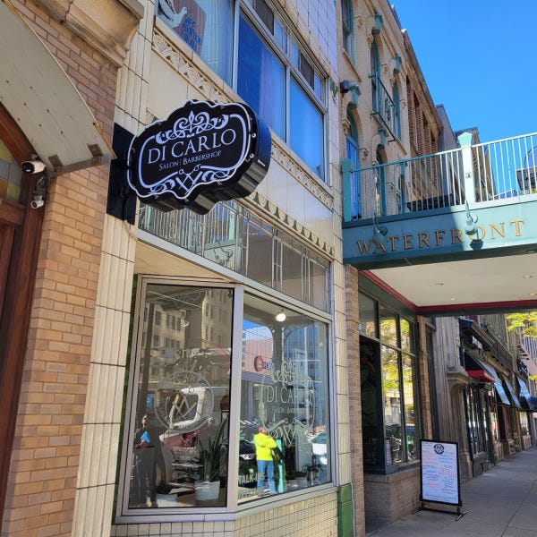 DiCarlo Salon/Barbershop Neon Sign