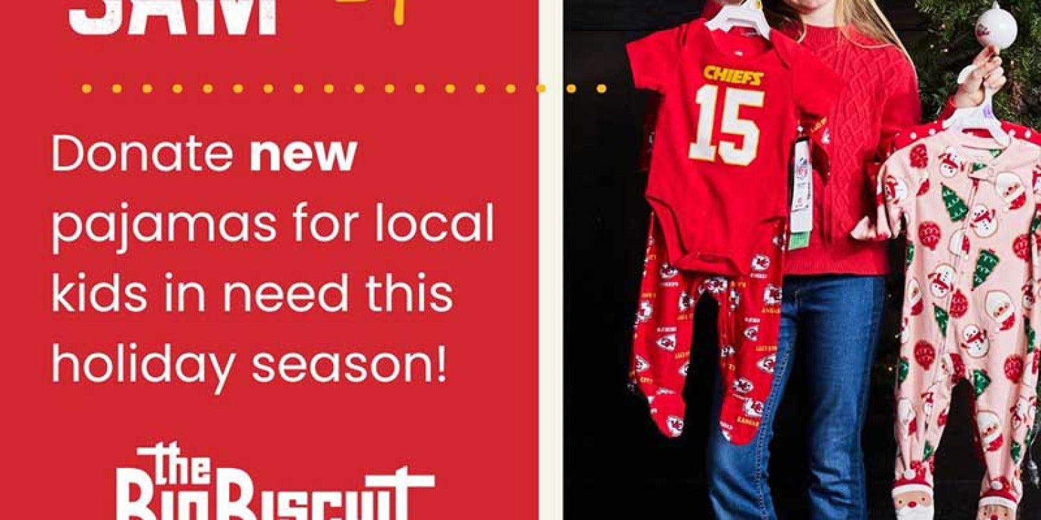 The Big Biscuit and Q104 Team Up for Heartwarming Pajama Jam Collection Drive