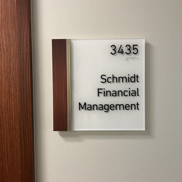 Custom Suite Plaques - Carillon Point, Kirkland, WA