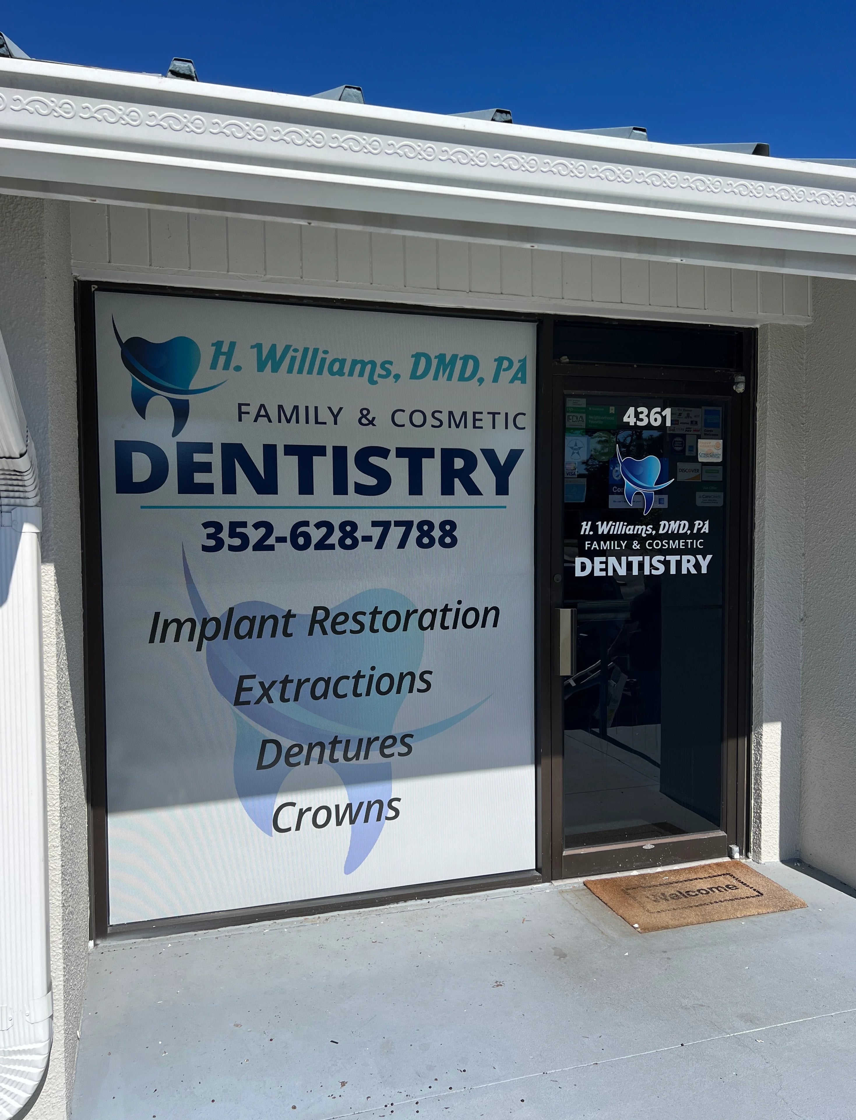 Window Graphics for Medical, Dental & Health Clinics