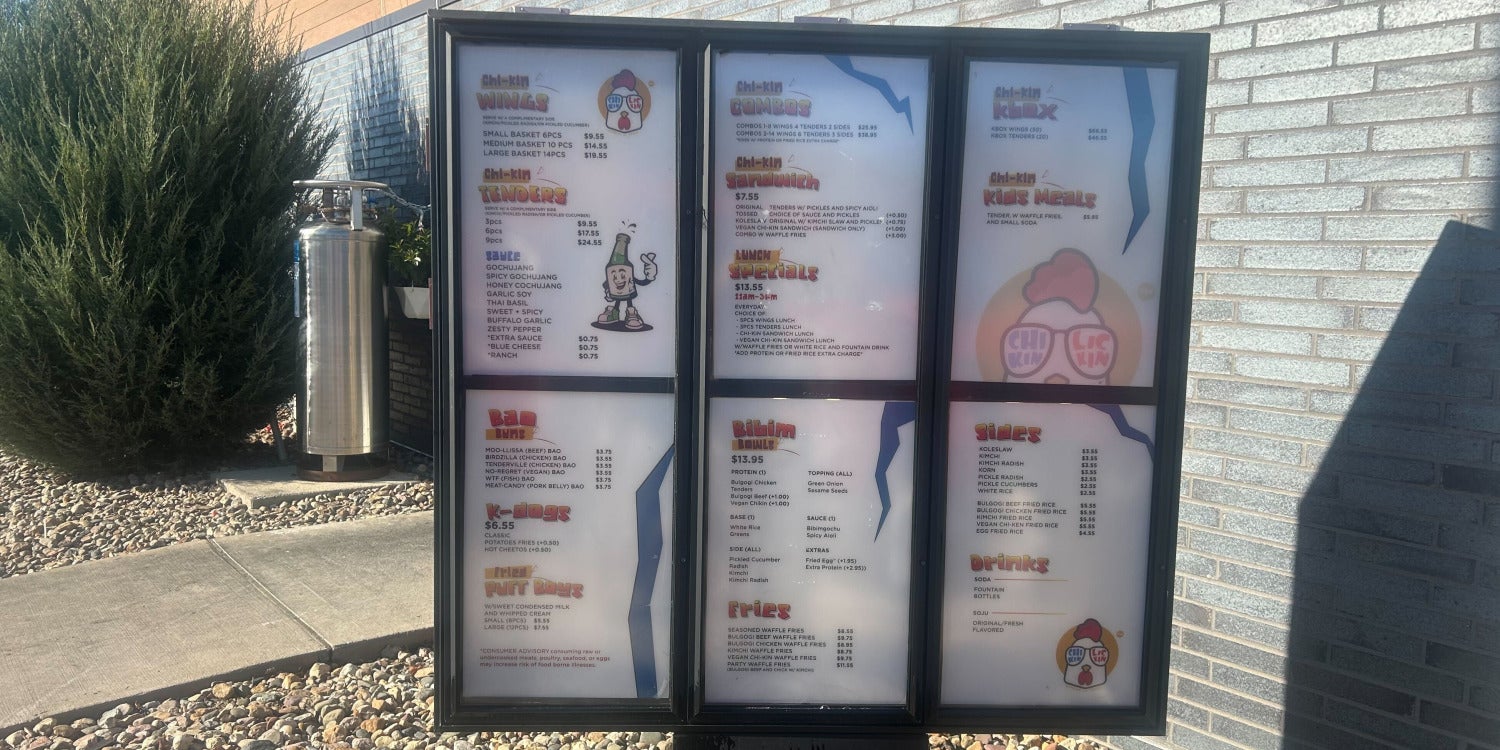 Menu Boards