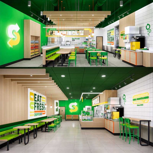 Subway's Fresh Forward 2.0 Takes Fast-Food Design to the Next Level Subway's Fresh Forward 2.0 Takes Fast-Food Design to the Next Level