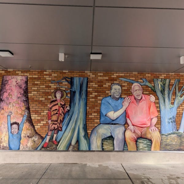 Custom Art Installation - Jean Bradbury - Beacon Pacific Village, Seattle, WA