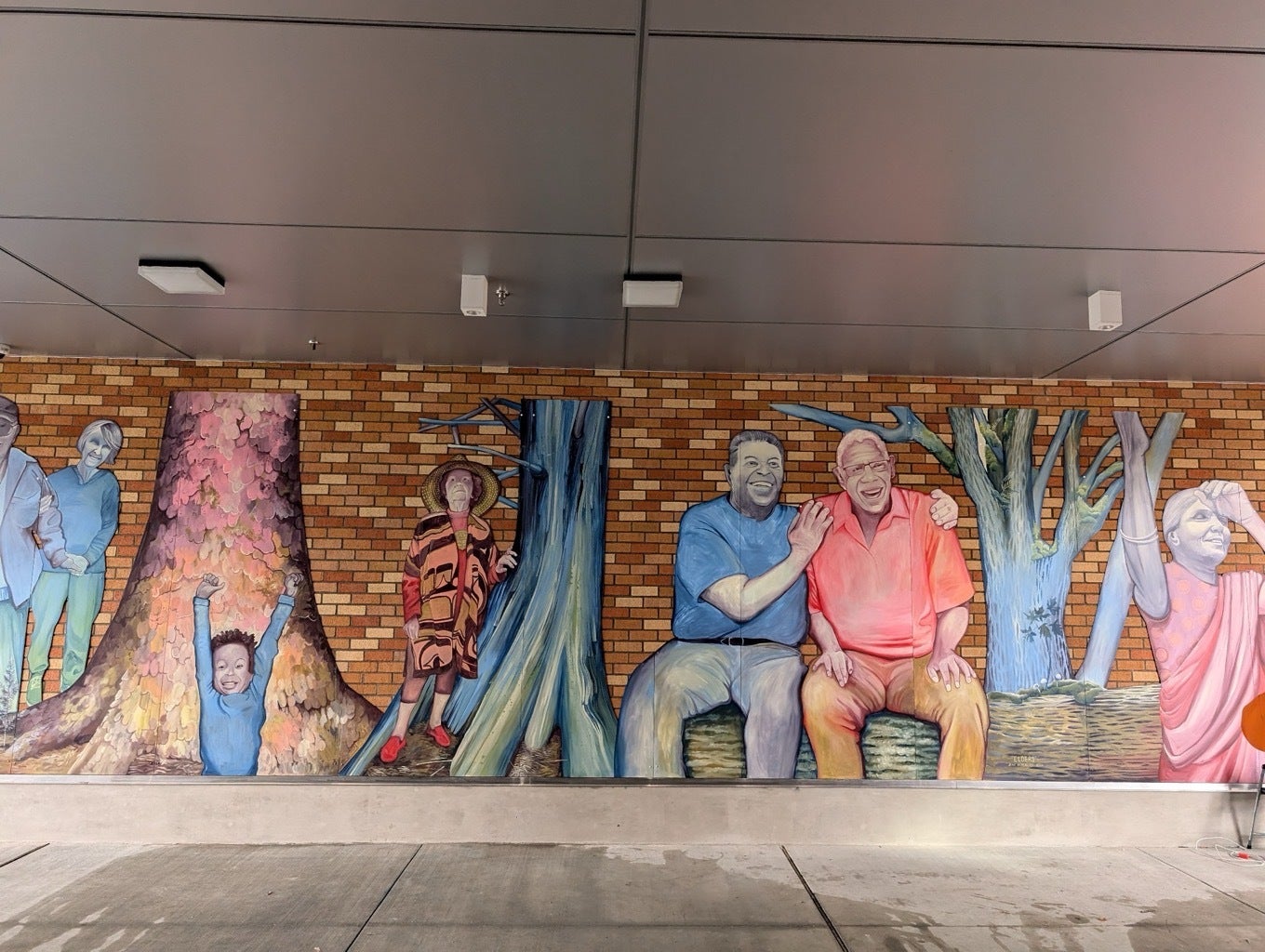 Custom Art Installation - Jean Bradbury - Beacon Pacific Village, Seattle, WA