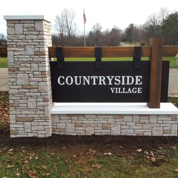 Countryside Village Monument Sign 2
