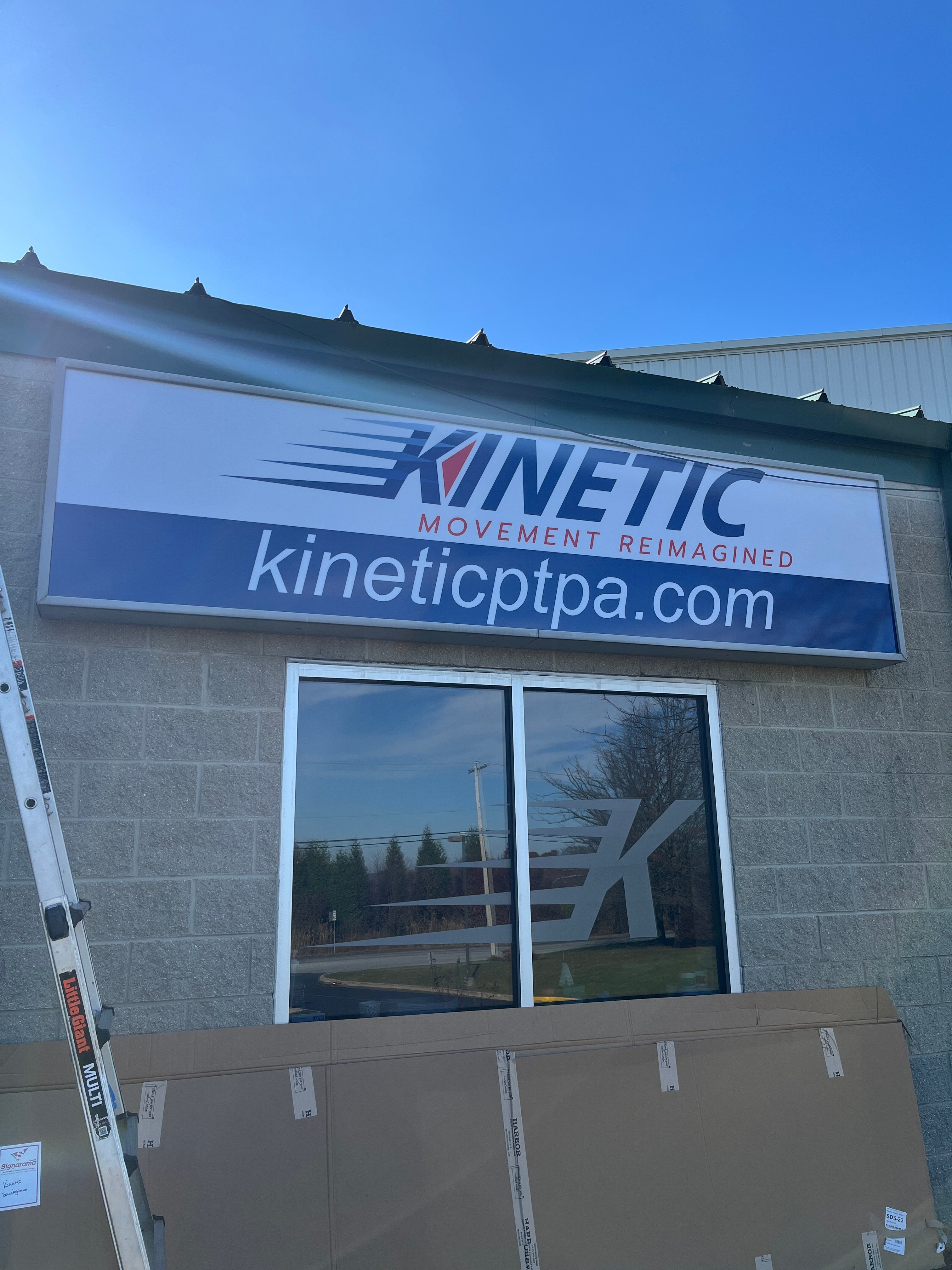 Kinetic Physical Therapy Install at United Sports Complex