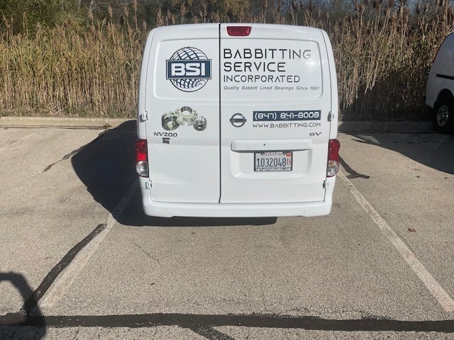 Babbitting Service Inc. Van Vehicle Graphics